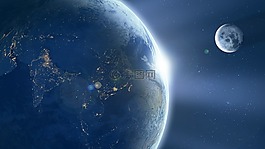 地球,月球,疼痛