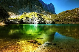 拉戈coldai,白云巖,山