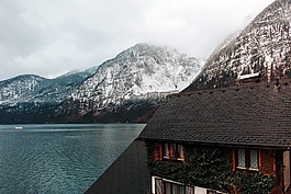 hallstatt,奥地利,山