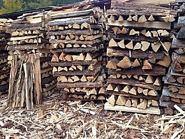 木,股票,holzstapel