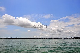 天空,海,藍(lán)色