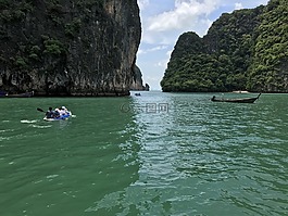 海,山,景觀