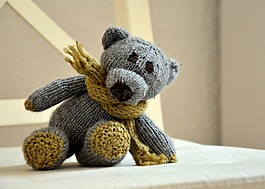 玩具熊,針織,羊毛