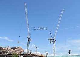 建筑起重機,起重機,建設