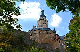 城堡 falkenstein,城堡,塔