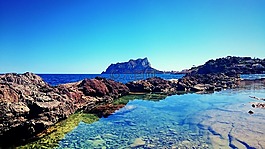 西班牙,海,海岸