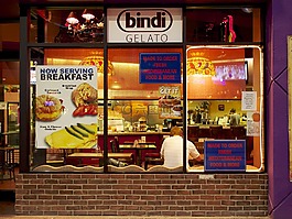 店,美國,夜
