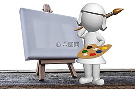 創作的,創造力,藝術家