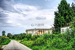 罐区,坦克,油
