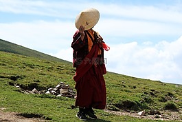宗教,喇嘛,徒步
