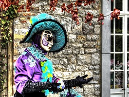 嘉年華,面具,顏色