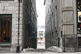 胡同,路徑,城市
