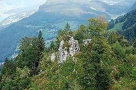岩,山,klewenalp