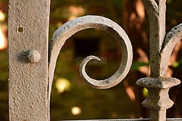 格,鐵,金屬