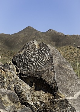 petroglyph,图森,亚利桑那州