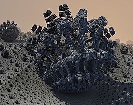 外星人,甲蟲，昆蟲,3d
