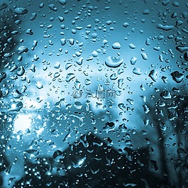 一滴水,雨,雨滴