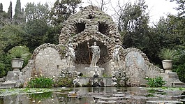 植物園,水,噴泉