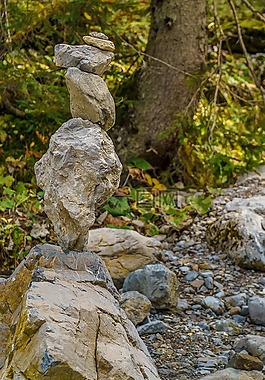 雾号,oberstdorf,石的金字塔