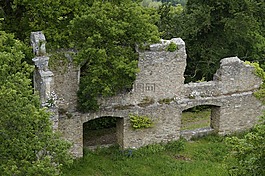 城堡,廢墟,中世紀(jì)