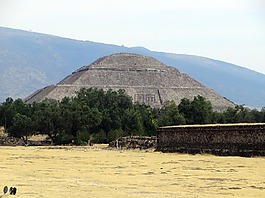 墨西哥,特奧蒂瓦坎,太陽金字塔