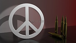 和平,符号,迹象