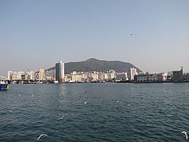 釜山,海,建筑