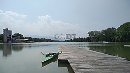 劃船道,戶外,船