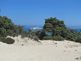地中海,海灘,沙
