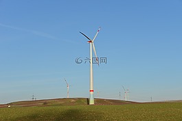 windräder,能源,生态能源