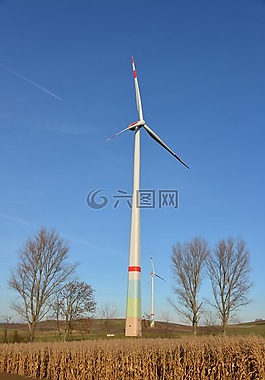 windräder,能源,生态能源
