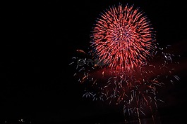 煙花,爆炸