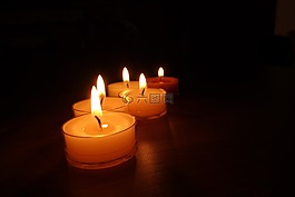 蠟燭,燭火,光