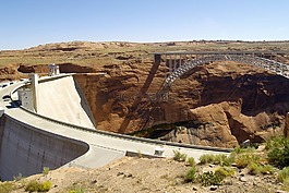 格倫峽谷壩,電廠,科羅拉多河