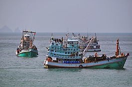 泰國,船,海