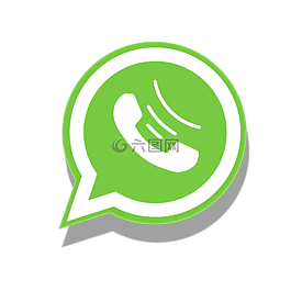 whatsapp的,图标,通讯