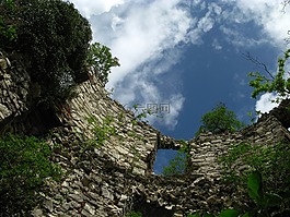 廢墟,tenczyn,天空