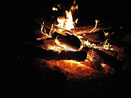 火,火焰,夜