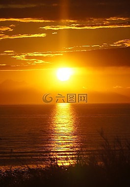 阿拉斯加州,庫克的入口,沿海