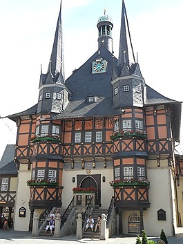 vernigerode,德國,在大會堂