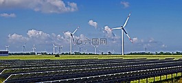 solarpark,風公園,可再生能源