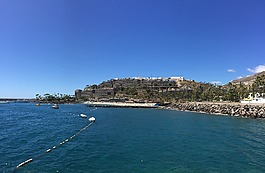 微機 del mar,大加那利,海灘