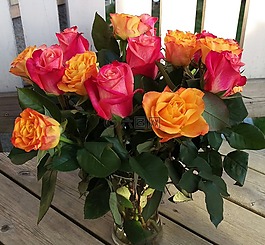 玫瑰,鮮花,花束