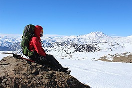 山,冷,冬天