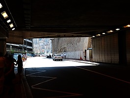 隧道,摩納哥,賽道