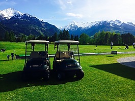 高尔夫球,该golfcourse,奥地利