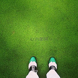 高尔夫球,该golfcourse,绿色