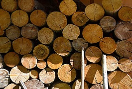 背景,木,holzstapel