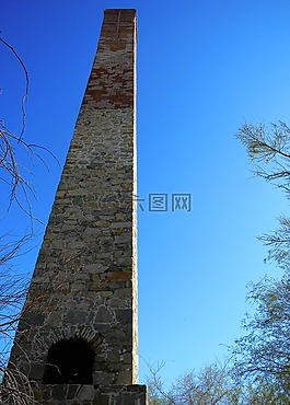 塔,天空,藍(lán)色