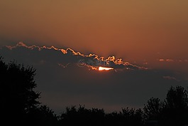 日出,黎明,太陽